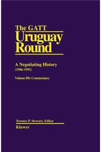 The GATT Uruguay Round: A Negotiating History (1986-1992)