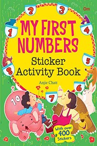 Activity book: My First Numbers Sticker Activity Book - Sticker Book With 350 Stickers