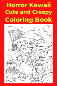 Horror Kawaii Cute and Creepy Coloring Book