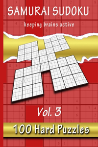 Samurai Sudoku, Keeping Brains Active, Vol.3