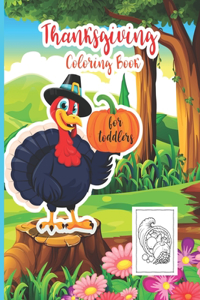 Thanksgiving Coloring Book For Toddlers