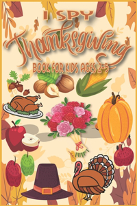 I Spy Thanksgiving Book for Kids Ages 2-5