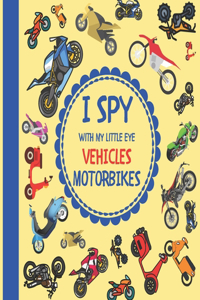 I Spy With My Little Eye Vehicles Motorbikes