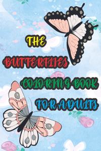 Butterflies Coloring Book for Adults