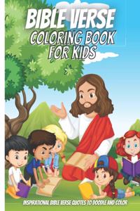 Bible Verse Coloring Book For Kids