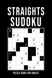 Straights Sudoku - Puzzle Book For Adults