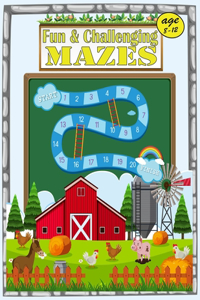 Fun & Challenging Mazes age 8-12