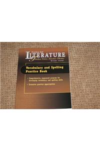 Prentice Hall Literature: Timeless Voices Timeless Themes Vocabulary & Spelling Practice Book Grade 8 2000c Fifth Edition