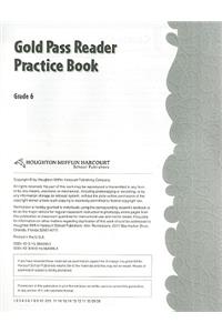 Gold Pass Reader Practice Book, Grade 6