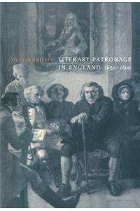 Literary Patronage in England, 1650–1800