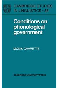 Conditions on Phonological Government