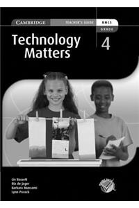 Technology Matters Grade 4 Teachers Guide
