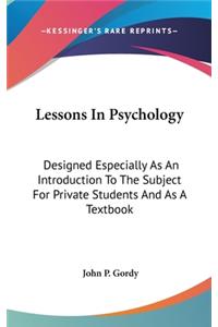 Lessons In Psychology