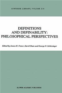 Definitions and Definability: Philosophical Perspectives