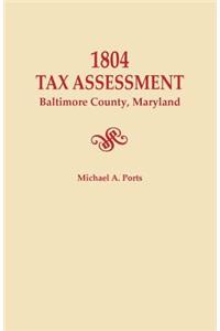 1804 Tax Assessment, Baltimore County, Maryland