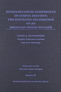 Sociolinguistic Constructs of Ethnic Identity