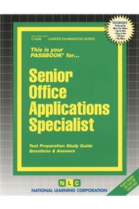 Senior Office Applications Specialist