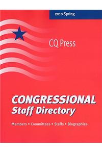 2010 Congressional Staff Directory/Spring 87e