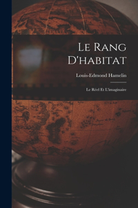Le rang d'habitat
