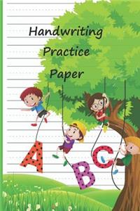 ABC Handwriting Practice Paper