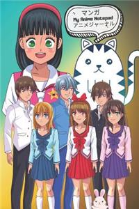 My Anime Notepad - 120 Page Sketchbook And Journal