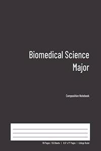 Biomedical Science Major Composition Notebook