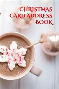 Christmas Card Address Book