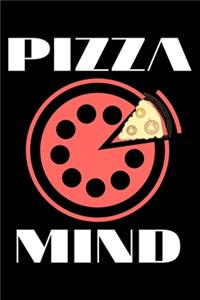 Pizza mind: Notebook (Journal, Diary) for pizza lovers, Peace of mind pun - 120 lined pages to write in