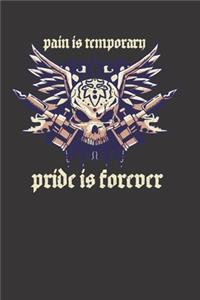 Fighter Warrior Inspirational Sayings Notebook Journal