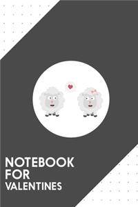 Notebook for Valentines