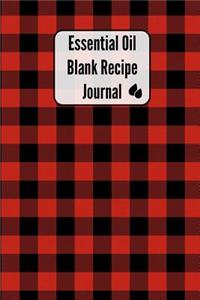 Essential Oil Blank Recipe Journal