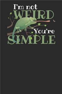 I'm Not Weird You're Simple
