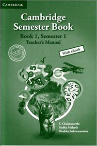 Cambridge Semester Book: Book 1, Semester 1 Teachers Manual