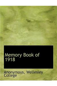 Memory Book of 1918