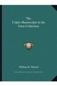 Coptic Manuscripts in the Freer Collection