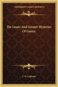 Lesser and Greater Mysteries of Greece