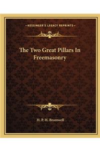 Two Great Pillars in Freemasonry