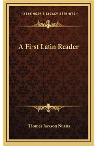 A First Latin Reader
