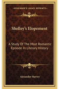 Shelley's Elopement