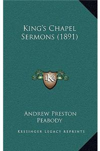 King's Chapel Sermons (1891)
