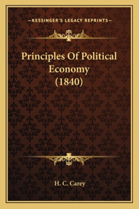 Principles Of Political Economy (1840)