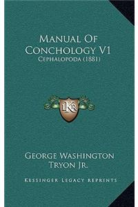 Manual Of Conchology V1