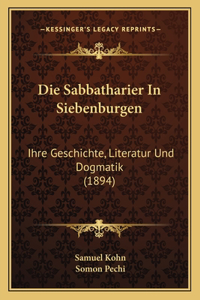 Sabbatharier In Siebenburgen