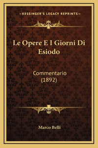 Le Opere E I Giorni Di Esiodo