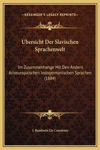 Ubersicht Der Slavischen Sprachenwelt