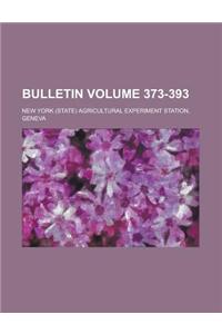 Bulletin Volume 373-393