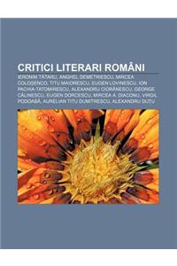 Critici Literari Romani