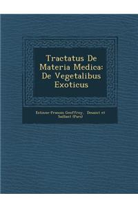 Tractatus de Materia Medica