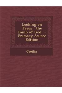 Looking on Jesus: The Lamb of God