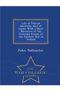 Life of Patrick Sarsfield, Earl of Lucan